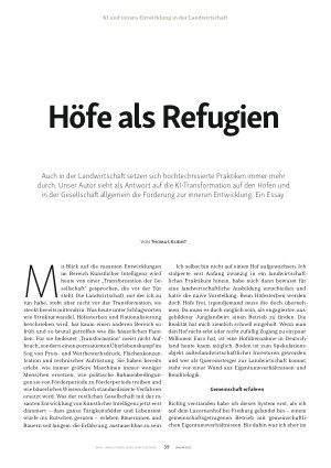 Vorschauseite 2: Höfe als Refugien
