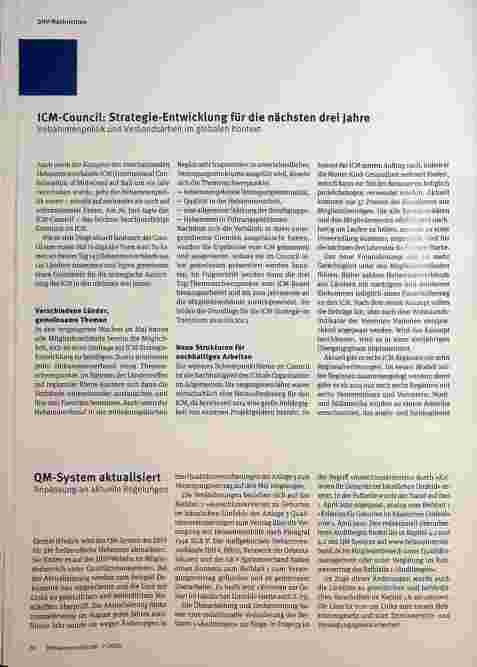 Vorschauseite 1: 3 ICM-Rat: Strategieentwicklung für die nächsten drei Jahre Hebammenpolitik und Verbandsarbeit im globalen Kontext