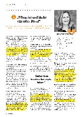 Vorschauseite 1: Pflege ist und bleibt ein toller Beruf.