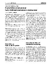 Vorschauseite 1: Frühe Hilfen international
