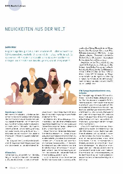 Vorschauseite 1: Neuigkeiten aus der Welt