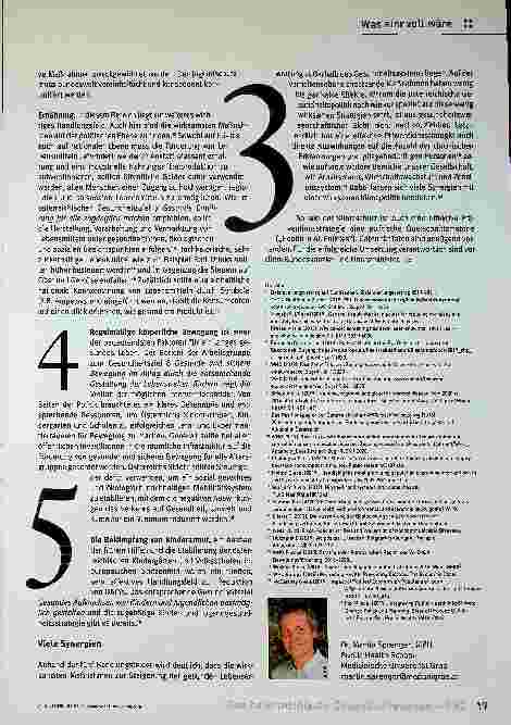 Vorschauseite 2: Skizze einer zukünftigen Präventionsstrategie