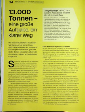 Vorschauseite 1: 13. 000 Tonnen - eine große Aufgabe, ein klarer Weg