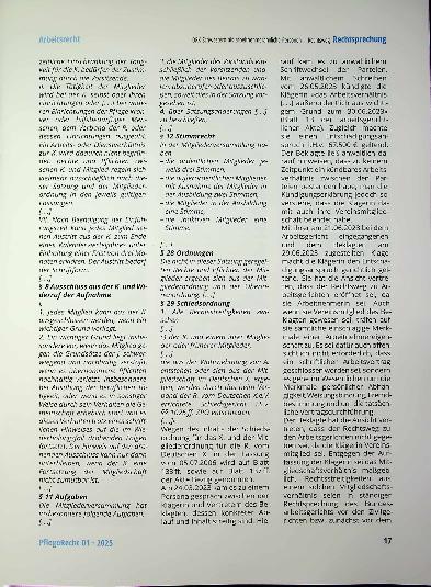 Vorschauseite 3: DRK-Schwestern als arbeitnehmer ähnliche Personen - Rechtsweg