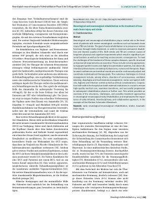 Vorschauseite 5: Neurologisch-neurochirurgische Frührehabilitation Phase B bei Schlaganfall und Schädel-Hirn-Trauma