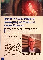 Vorschauseite 1: SAP IS-H-Abkündigung: Bewegung im Markt mit neuen Chancen