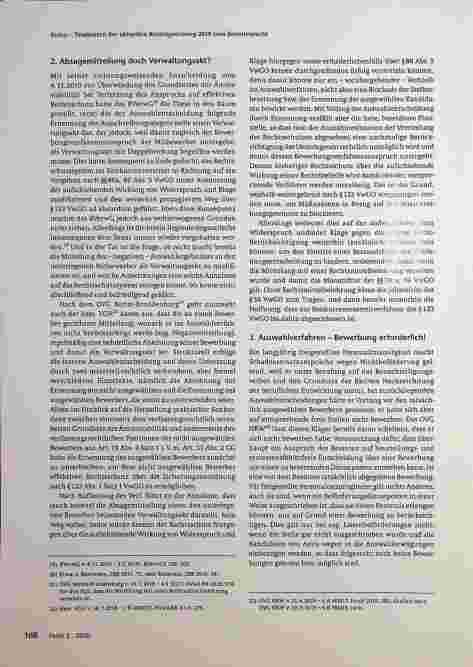 Vorschauseite 5: Tendenzen der aktuellen Rechtsprechung 2019 zum Beamtenrecht