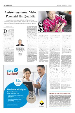 Vorschauseite 1: Assistenzsysteme: Mehr Potenzial für Qualität