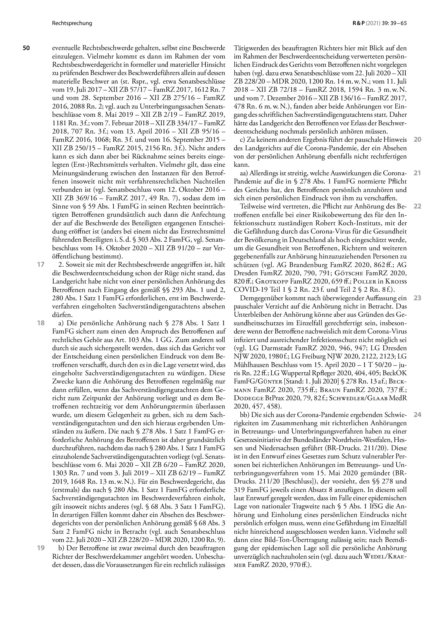 Vorschauseite 4: Zwangsbehandlung bei fehlendem beachtlichen Willen nach § 1901 a BGB