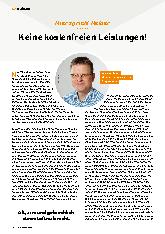 Vorschauseite 1: Keine kostenfreien Leistungen!