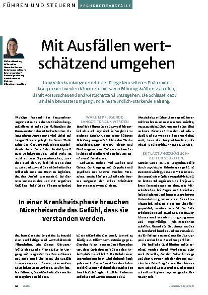 Vorschauseite 1: Mit Ausfällen wertschätzend umgehen