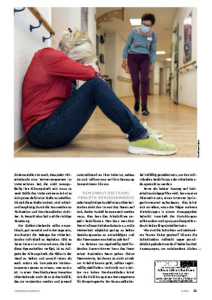 Vorschauseite 2: Mit Ausfällen wertschätzend umgehen