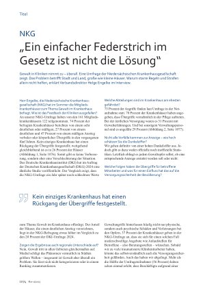 Vorschauseite 1: „Ein einfacher Federstrich im Gesetz ist nicht die Lösung“