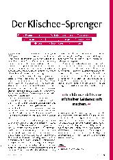 Vorschauseite 2: Der Klischee-Sprenger
