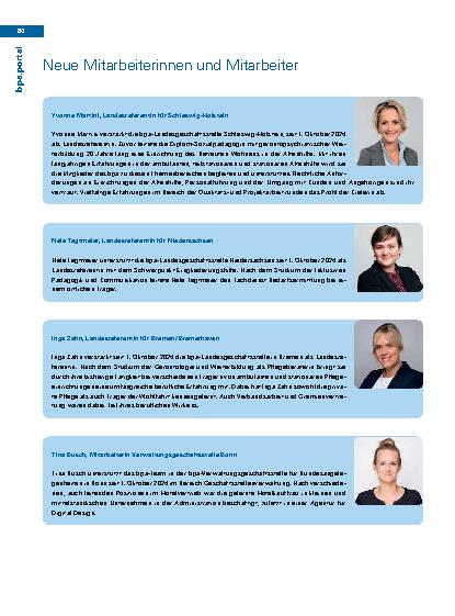 Vorschauseite 6: bpa. Portal Verdiente Mitarbeiterinnen und Mitarbeiter;
