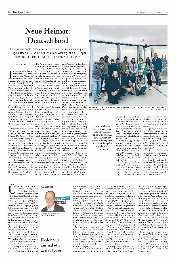 Vorschauseite 1: Neue Heimat: Deutschland
