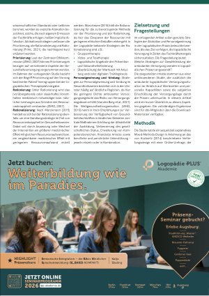 Vorschauseite 2: Versorgungsstrategien in der ambulanten Logopädie