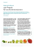 Vorschauseite 1: Digitaler Reifegrad: 230 Fragen für sechs Dimensionen