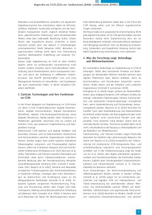 Vorschauseite 2: Digitalisierung im Care und Case Management: Von technischen Tools zu sozio-technischen Versorgungsarrangements
