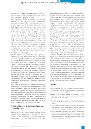 Vorschauseite 4: Digitalisierung im Care und Case Management: Von technischen Tools zu sozio-technischen Versorgungsarrangements