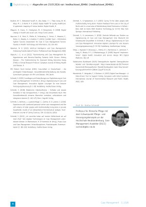 Vorschauseite 5: Digitalisierung im Care und Case Management: Von technischen Tools zu sozio-technischen Versorgungsarrangements