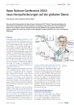Vorschauseite 1: Open Science Conference 2022: neue Herausforderungen auf globaler Ebene