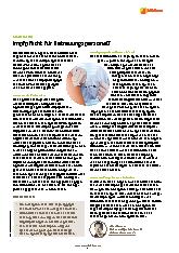 Vorschauseite 1: Impfpflicht für Betreuungspersonal?