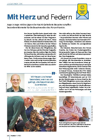 Vorschauseite 1: Mit Herz und Federn