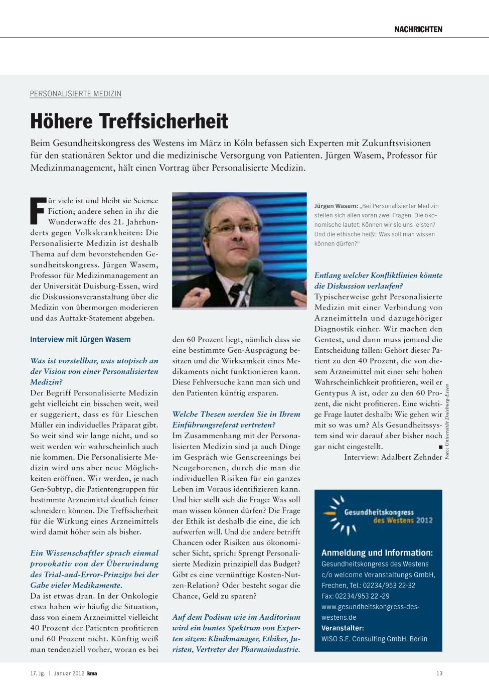 Vorschauseite 1: Höhere Treffsicherheit