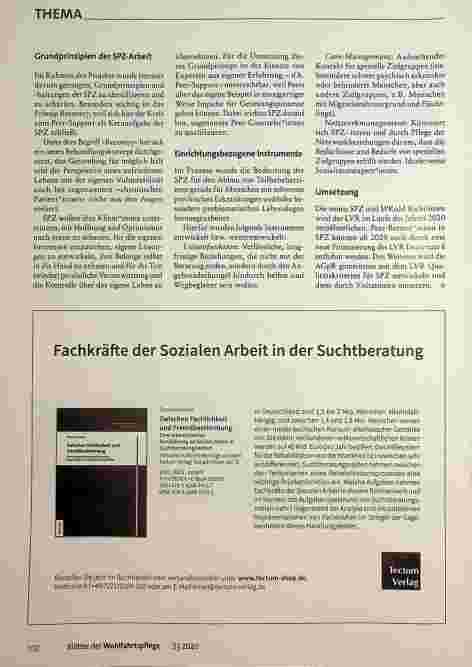 Vorschauseite 4: "Die Zukunft gehört uns..." Weiterentwicklung der Sozialpsychiatrischen Zentren unter veränderten gesetzlichen und strukturellen Rahmenbedingungen
