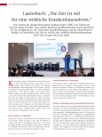 Vorschauseite 1: Lauterbach: „Die Zeit ist reif für eine wirkliche Krankenhausreform.“