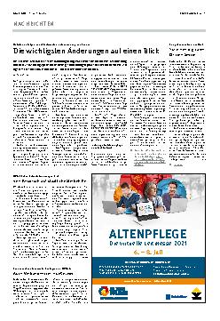 Vorschauseite 1: Die wichtigsten Änderungen auf einen Blick