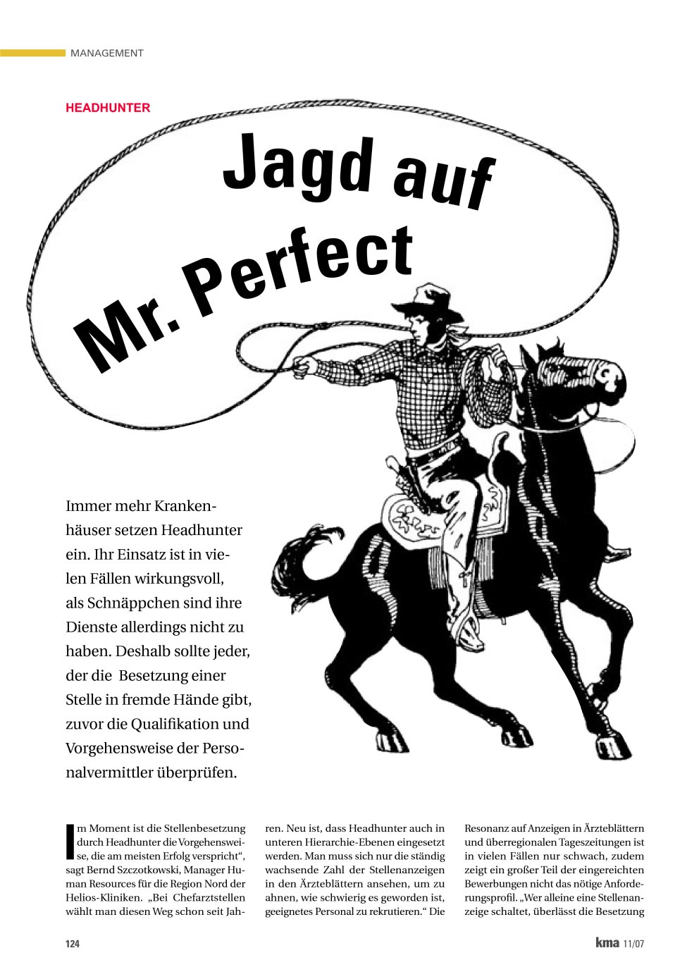 Vorschauseite 1: Jagd auf Mr. Perfect