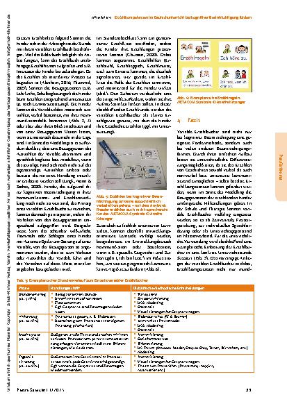 Vorschauseite 4: Erzählkompetenzen im Deutschunterricht bei kognitiver Beeinträchtigung fördern