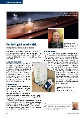 Vorschauseite 1: Ein Licht geht um die Welt. Weltgedenktag für verstorbene Kinder.