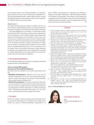 Vorschauseite 5: Multiple Sklerose in der Magnetresonanztomografie