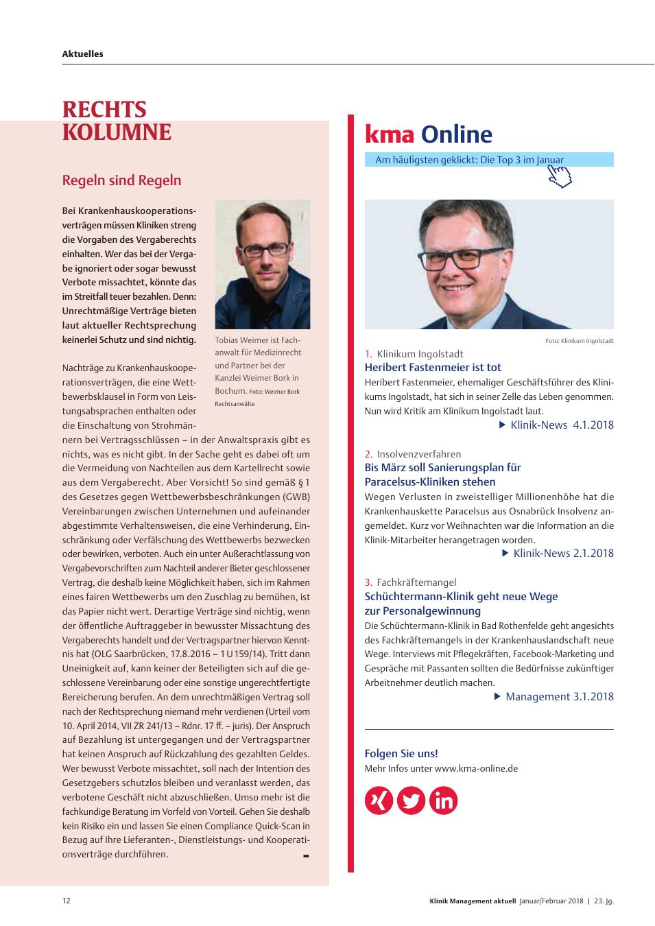 Vorschauseite 1: Regeln sind Regeln
