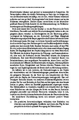 Vorschauseite 3: Ethik-Visiten und Stationspatenschaften – ein Konzept zur klinisch-ethischen Standortbestimmung