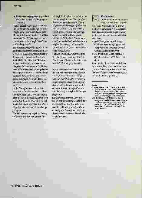 Vorschauseite 2: Dapagliflozin und Dapagliflozin/Metformin bei Diabetes mellitus Typ 2