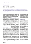 Vorschauseite 1: Klimaschutz: Ein schlauer Mix