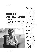 Vorschauseite 1: Fasten als wirksame Therapie