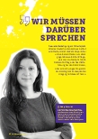 Vorschauseite 1: Wir müssen darüber sprechen.