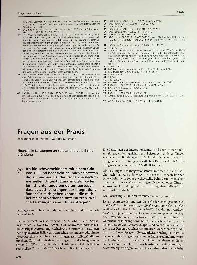 Vorschauseite 1: Fragen aus der Praxis: Finanzielle Leistungen an Selbstständige bei Neugründung