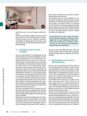 Vorschauseite 4: Sensorische Einrichtungskonzepte für Praxisräume - oder warum eine Besenkammer kein Pausenraum ist