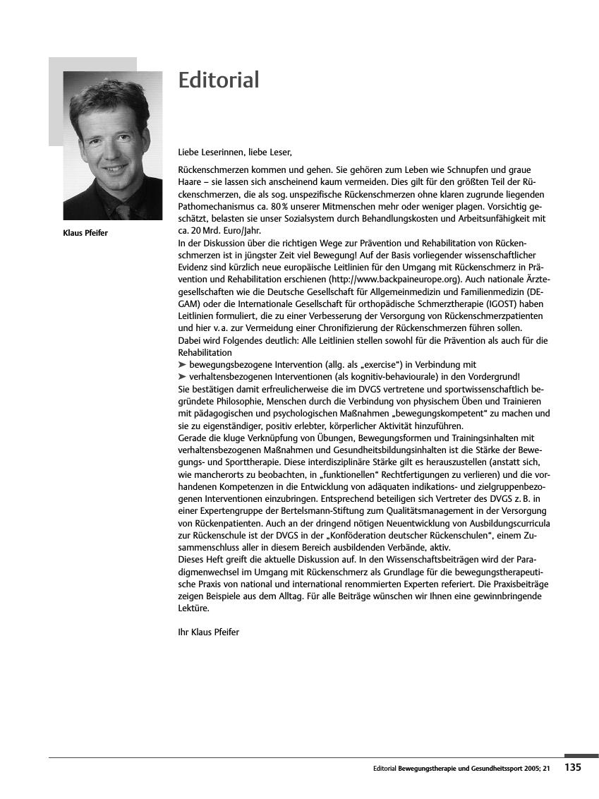Vorschauseite 1: Editorial
