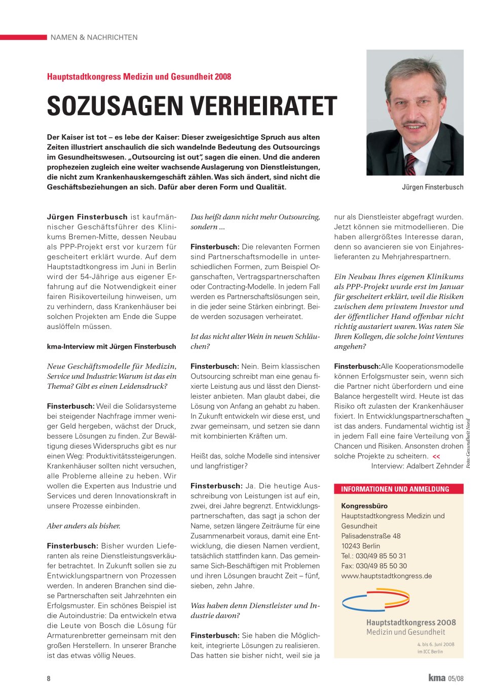 Vorschauseite 1: Sozusagen verheiratet