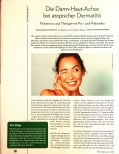 Vorschauseite 1: Die Darm-Haut-Achse bei atopischer Dermatitis: Prävention und Therapie mit Pround Präbiotika.