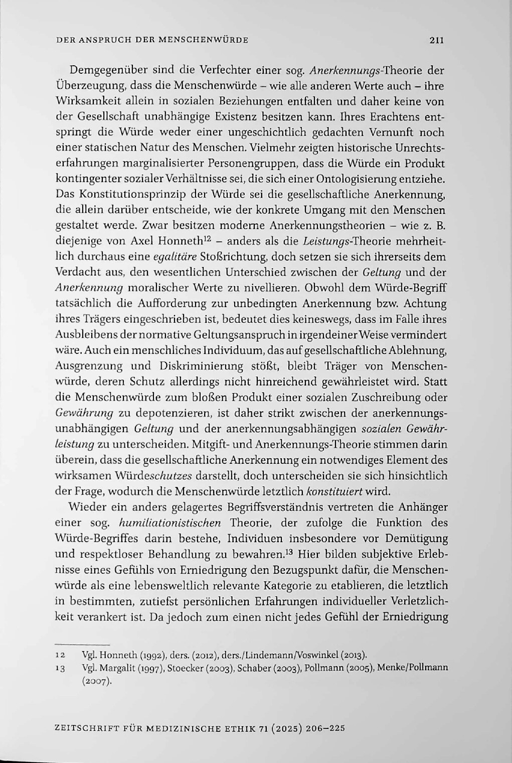 Vorschauseite 6: Der Anspruch der Menschenwürde und ihre Bedeutung für die medizinische Praxis
