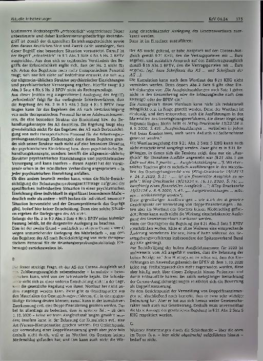 Vorschauseite 6: Krankenhausvergütung: Budget für Psychiatrie