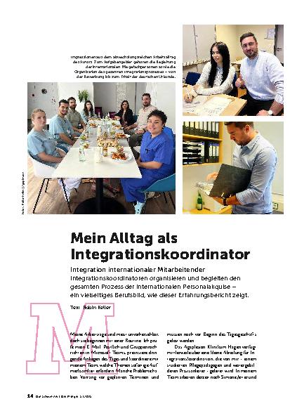 Vorschauseite 1: Mein Alltag als Integrationskoordinator